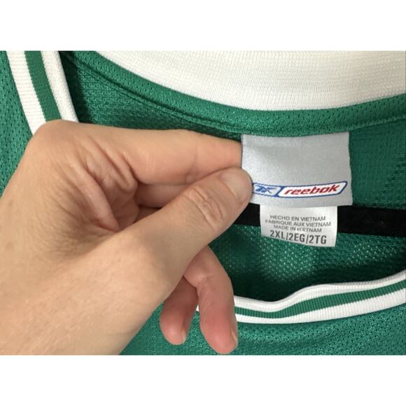 Celtics Vintage NBA Boston Basketball Jersey #1 Tower Size 2XL - Picture 2 of 7